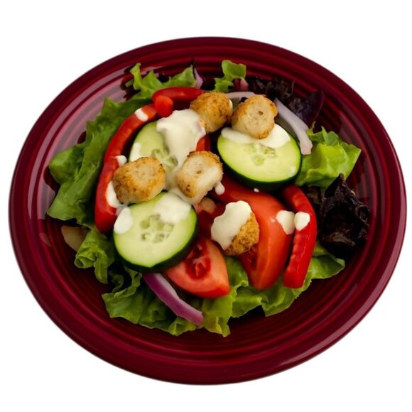 Fiestaware Fiesta CERAMIC Salad Plate Dish Claret - Picture 1 of 8